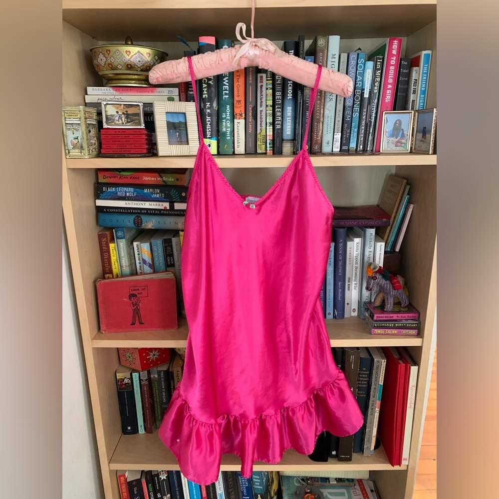 Vintage Pink Slip Dress